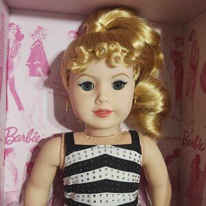 American Girl Barbie Doll with Swarovski crystals 18" Blonde Collector or Toy
